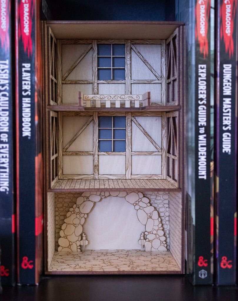 The Tower Book Nook and Miniature Display – Works of Whimsy Studios