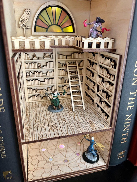 The Tower Book Nook and Miniature Display