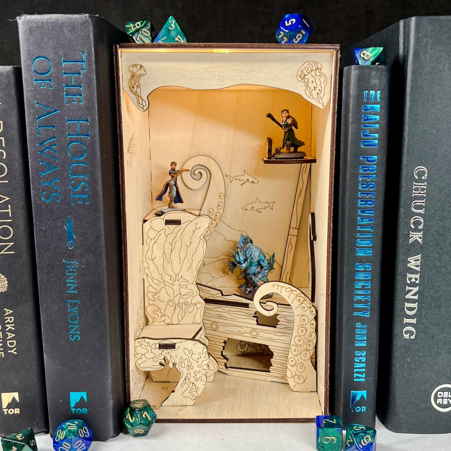 The Deep Book Nook and Miniature Display