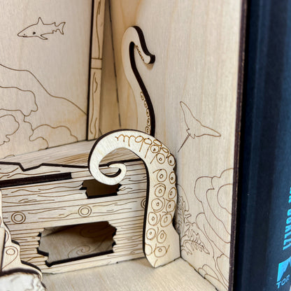 The Deep Book Nook and Miniature Display