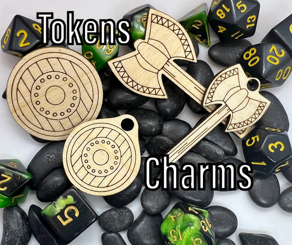 Adventure Charms and Tokens