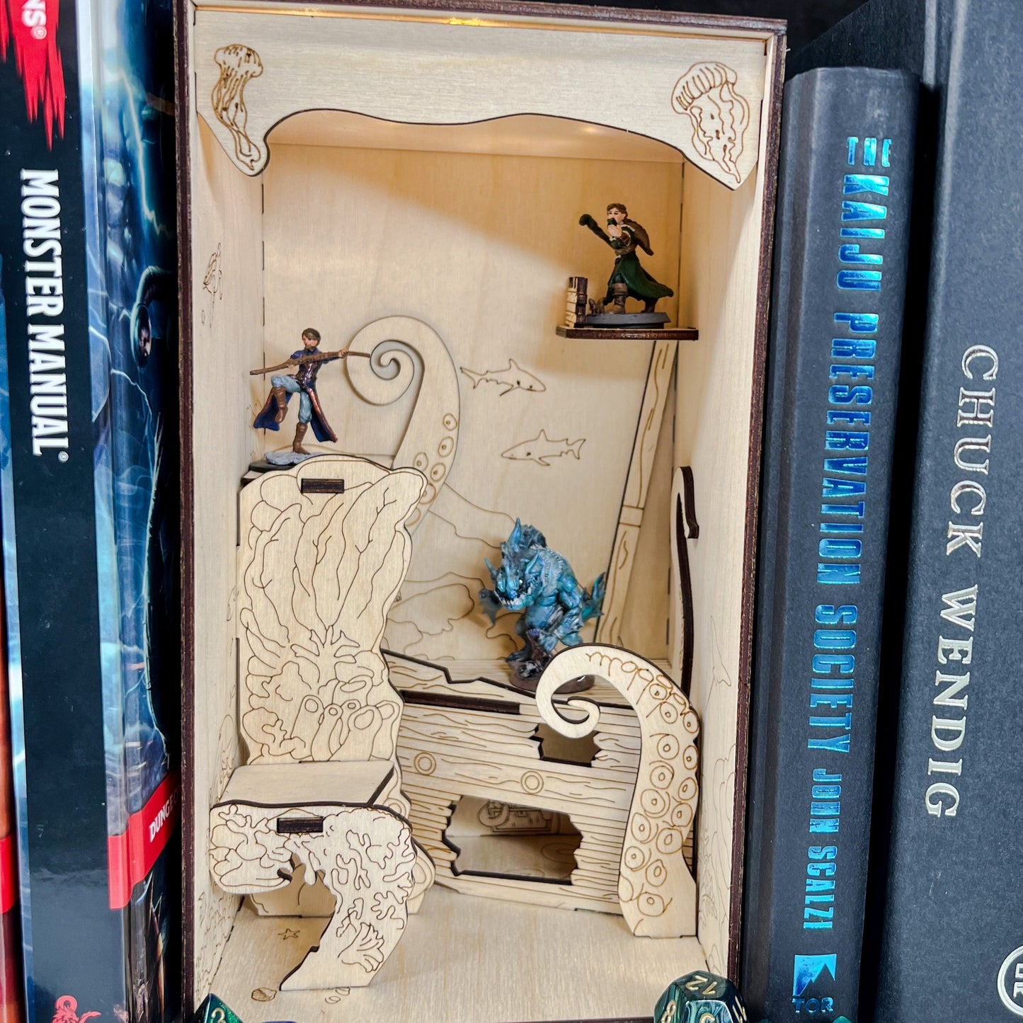 The Deep Book Nook and Miniature Display