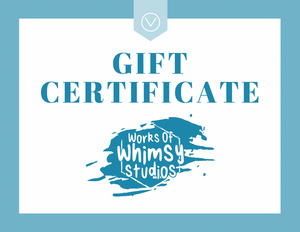 Works of Whimsy Studios Gift Card