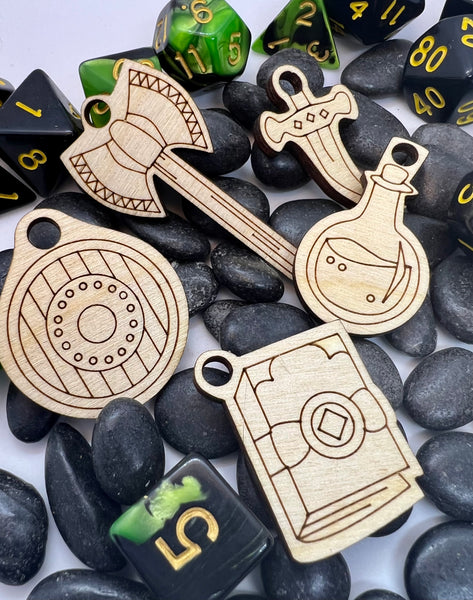 Adventure Charms and Tokens