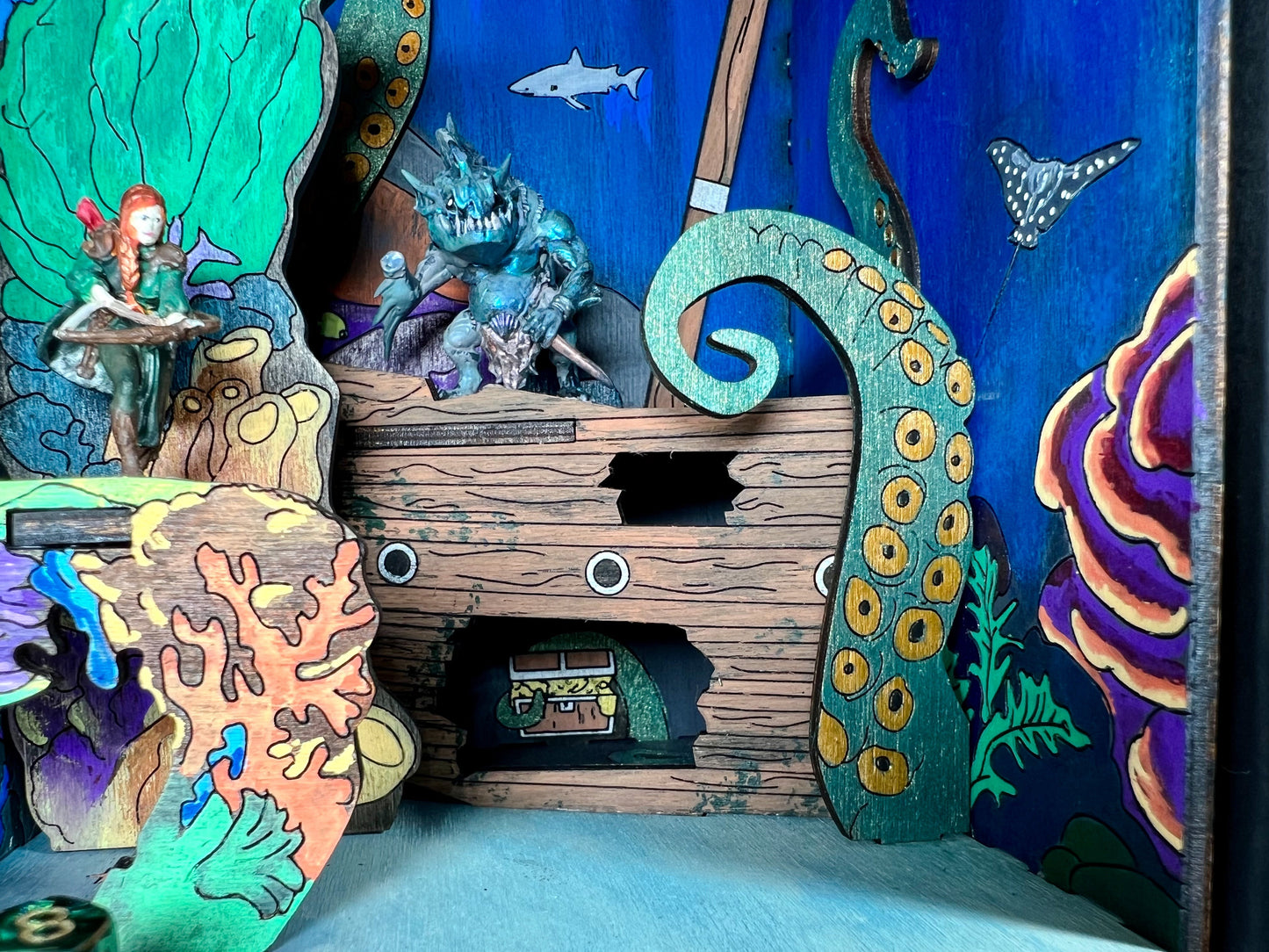 The Deep Book Nook and Miniature Display