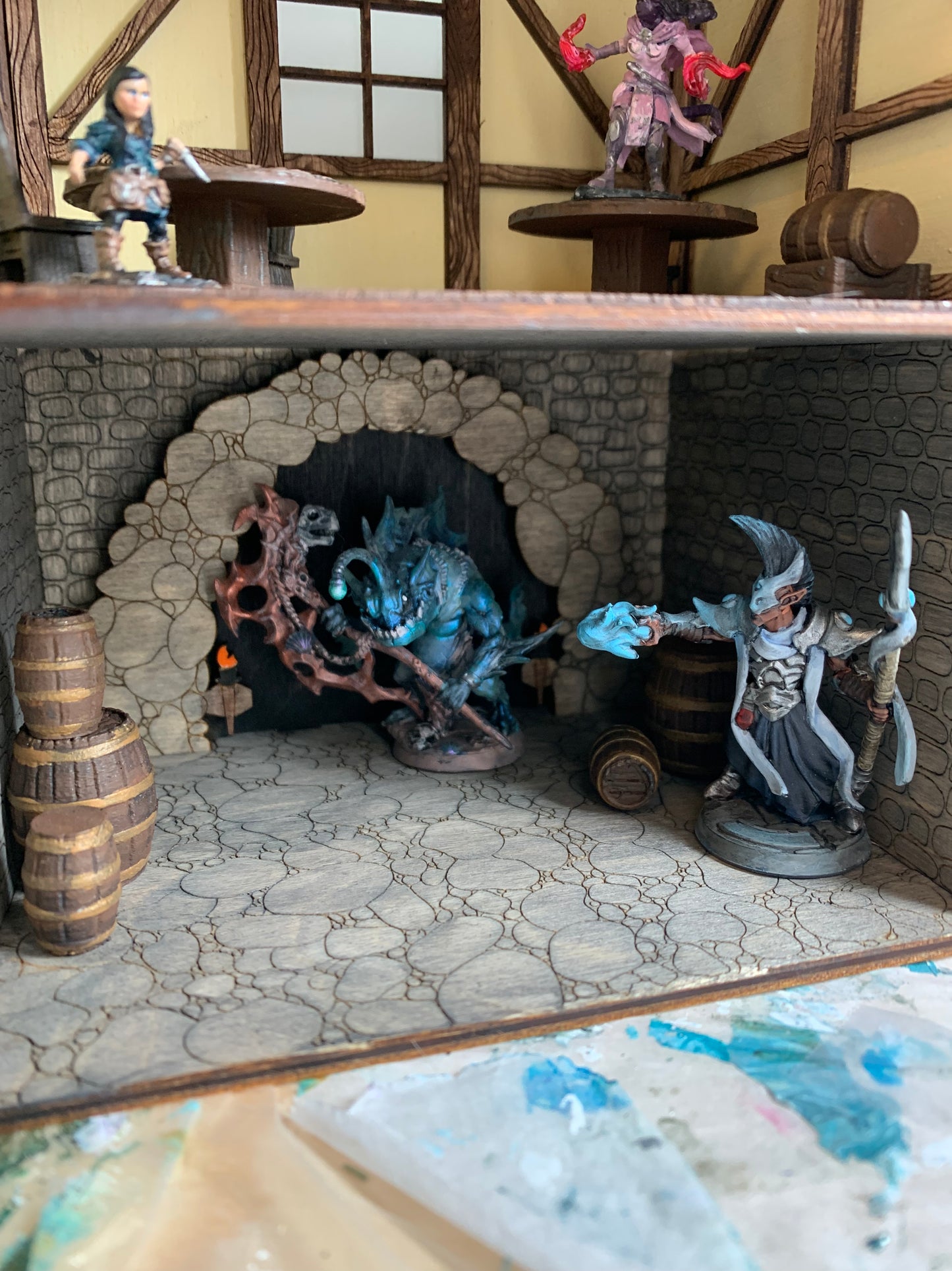 The Tavern Book Nook and Miniature Display