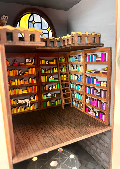 The Tower Book Nook and Miniature Display