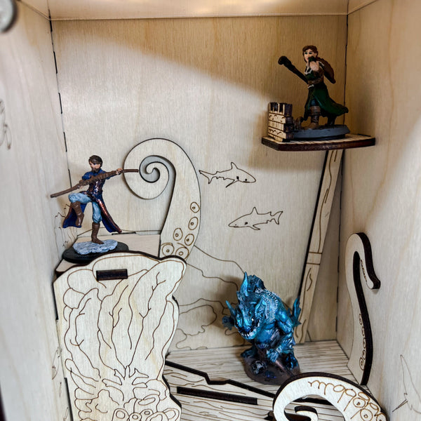 The Deep Book Nook and Miniature Display